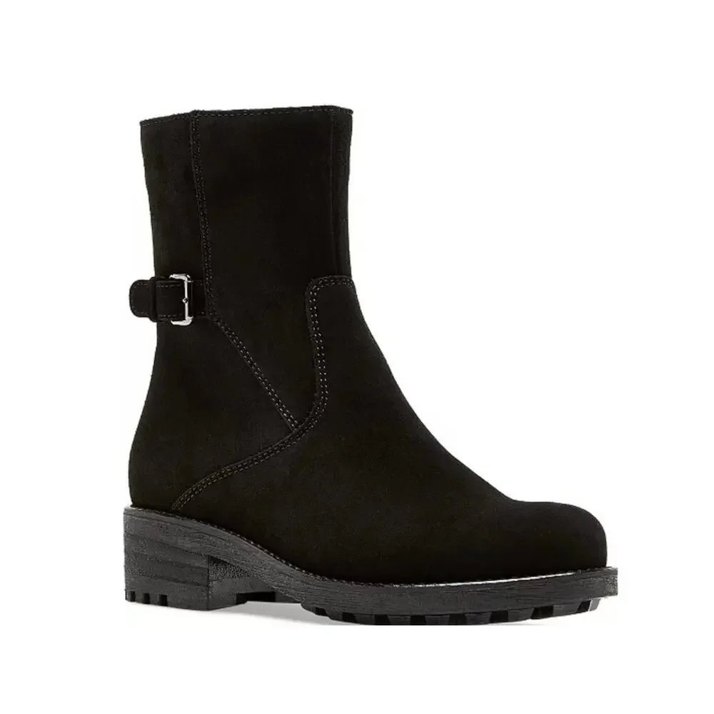 La Canadienne Havan Suede Short Boot Size 6M